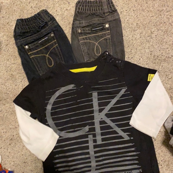 Calvin Klein Jeans Other - Baby boys Calvin Klein jeans and shirt